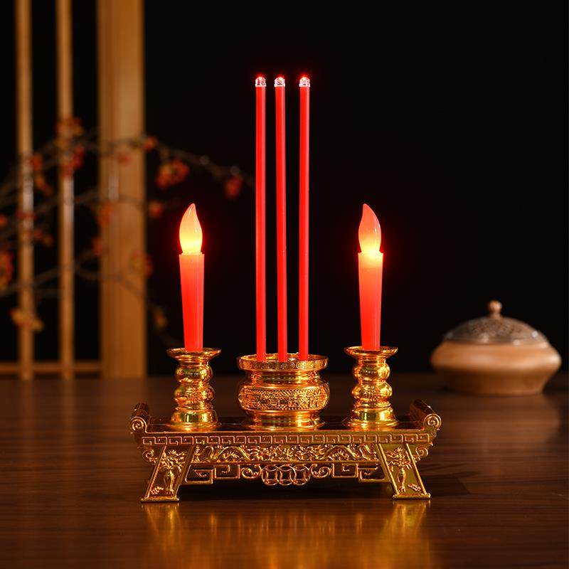 上香供香电子蜡烛台供奉灯新型LED供佛灯佛前电子香炉,节庆用品/礼品,节日装扮用品,淘宝优惠券,粉丝福利购,淘宝优惠卷