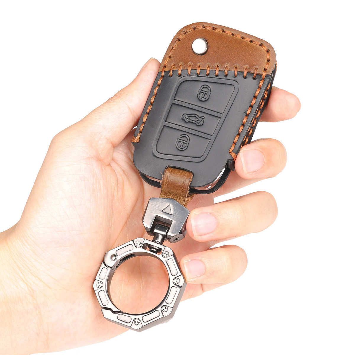 专用大众速腾车钥匙套探歌Plus宝来途观I高尔夫7牛皮探途岳壳扣包,汽车用品/电子/清洗/改装,车用钥匙包,淘宝优惠券,粉丝福利购,淘宝优惠卷