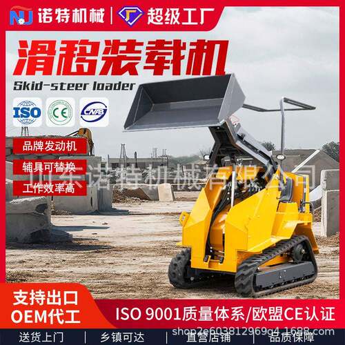 跨境履带滑移装载机道路小型装载机trackedskid-steerloader