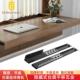 加厚重型飘窗滑轨书桌台面延长导轨推拉侧装 轨道隐藏餐桌平移滑道