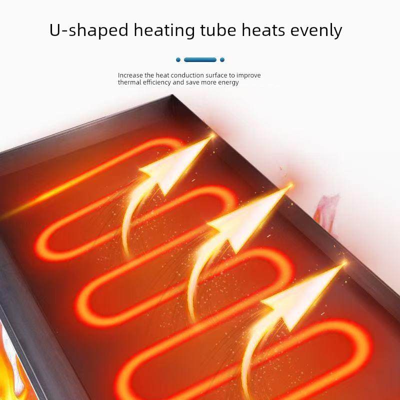 商用电扒炉铁板烧摆摊炒房烤冷面机器手抓饼牛排鱿鱼煎锅汉堡铁板