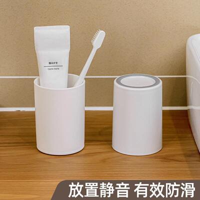 Adult-use plastic toothbrush cup, white wash cup, 300ml, for