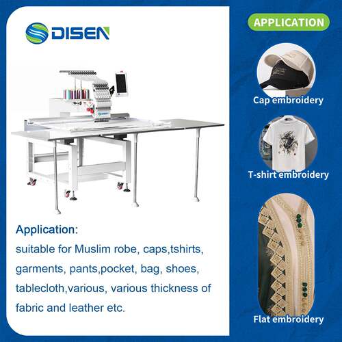 Custom One Head Embroidery Machine Big Area Small Business