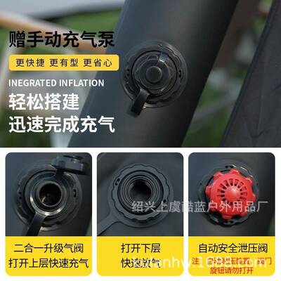 KL源头全自动家YLL帐户外露营篷充气帐篷加厚防雨携式牛便津布厂