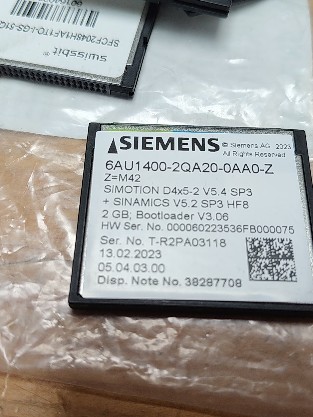 西门子CF工业卡