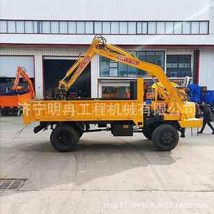 2024年新型夹木机750线胎随车抓 卸抓木机林场 垃圾散料收集装