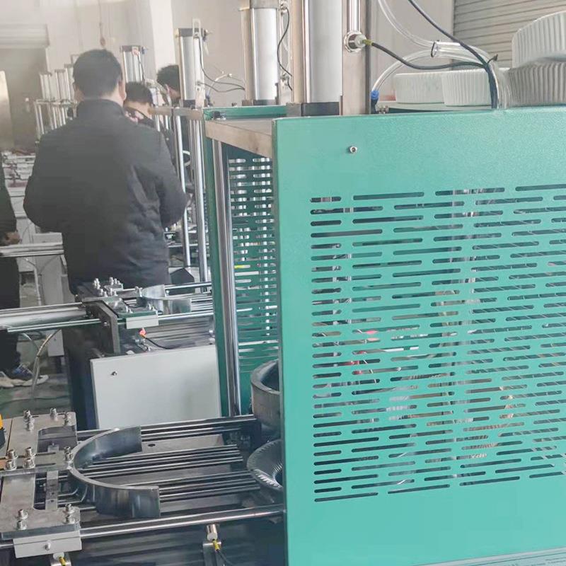 食品级双面硅油涂层纸托盘纸碗纸垫成型机适用空气炸锅耐高温纸托