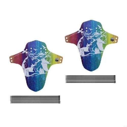 PXPF 2pack Bike Mudguards Light weight Durability Splashes