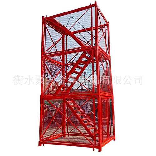 建筑安全梯笼桥梁爬梯安全梯笼爬梯z型爬梯框架式重型安全梯笼