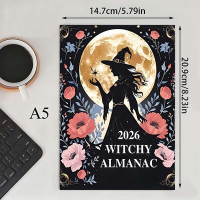 2026 DECLUTTER JOURNAL WORKBOOK幸运女巫魔法女巫日记本记事本