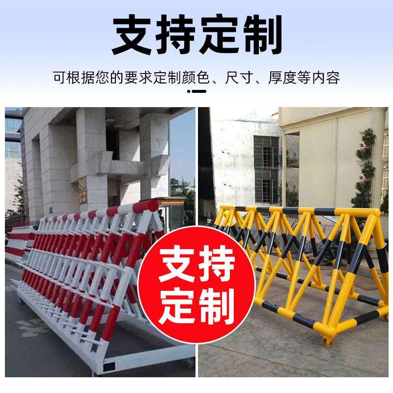 移动拒马路障工地拦路施工可移动护栏学校拦车防冲撞防护栏安全防