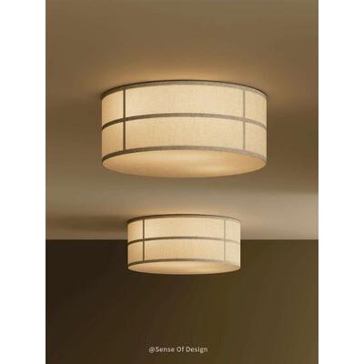 灯丹麦Audo丨HASHIRA卧室吸顶灯设计师款简约圆形法式中古书房灯