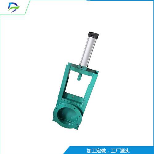 乔达推荐气动插板阀DM300圆口插板阀卸灰截止阀