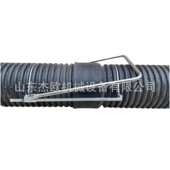 HDPE双壁波纹管拉紧器安装 工具手动对接管道 通用型接管器安装