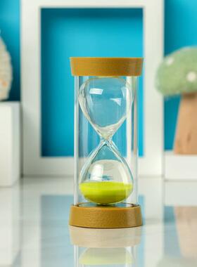 30/60创意记时沙漏 摄影布景彩色沙漏家居摆件计时器儿童礼品沙漏