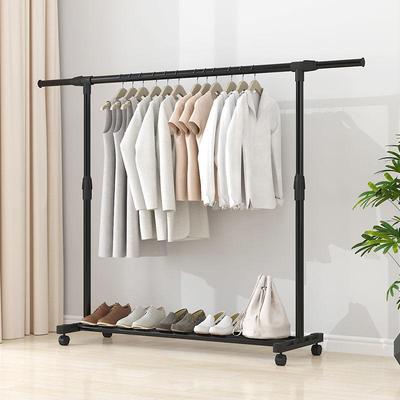 晾衣架简易晾衣衣架落地塑料衣架