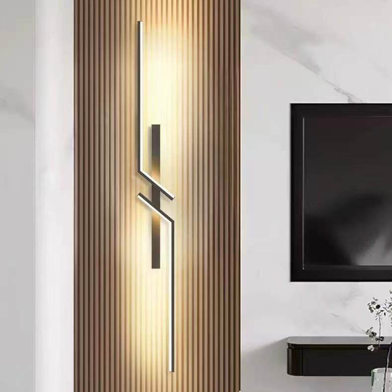 现代简约极简风长条壁灯创意卧室床头客厅格栅电视沙发背景墙壁灯