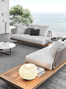 雨现货编阳台酒户店防家藤具别墅花园外64315家具花园庭院桌椅藤