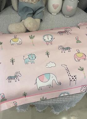 60支贡缎长绒棉全棉枕套儿童春夏秋枕套卡通可爱38X58cm/30X50cm