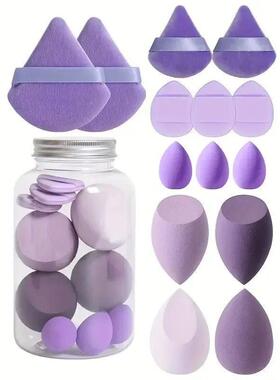 12/14Pcs Makeup Sponge Cosmetic Puff Foundation Sponges Blen