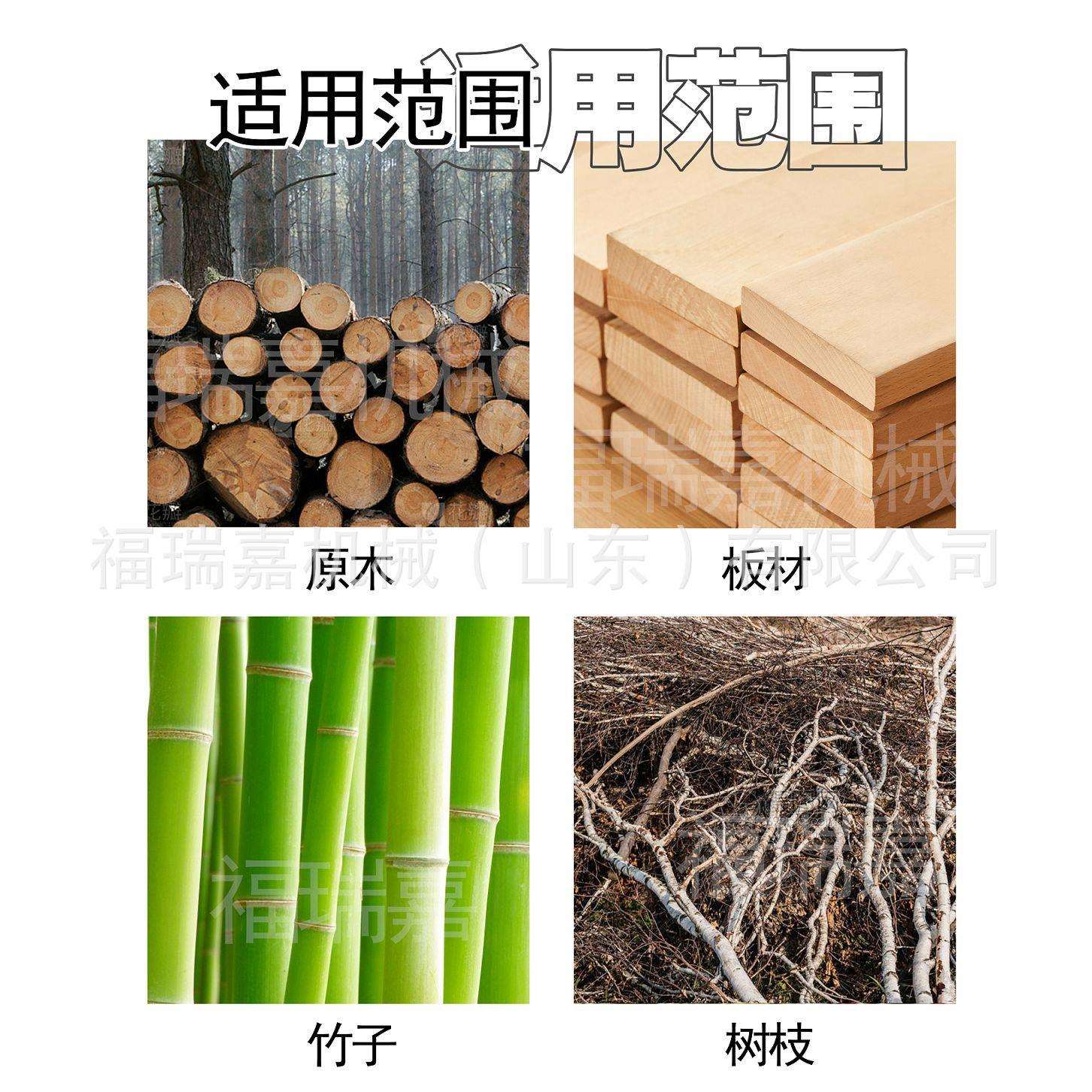 木材原木粉碎机食用菌树叶树枝破碎机木屑粉碎机锯末边角料粉碎机