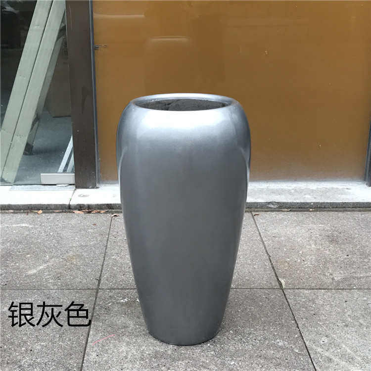 玻璃钢落地大花简约现代平面坛瓶公司家居酒店会所仿真绿植摆设,家居饰品,花瓶,淘宝优惠券,粉丝福利购,淘宝优惠卷