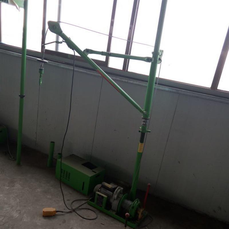 楼房室内吊运机 家用简易小型吊机装修吊料机220v机