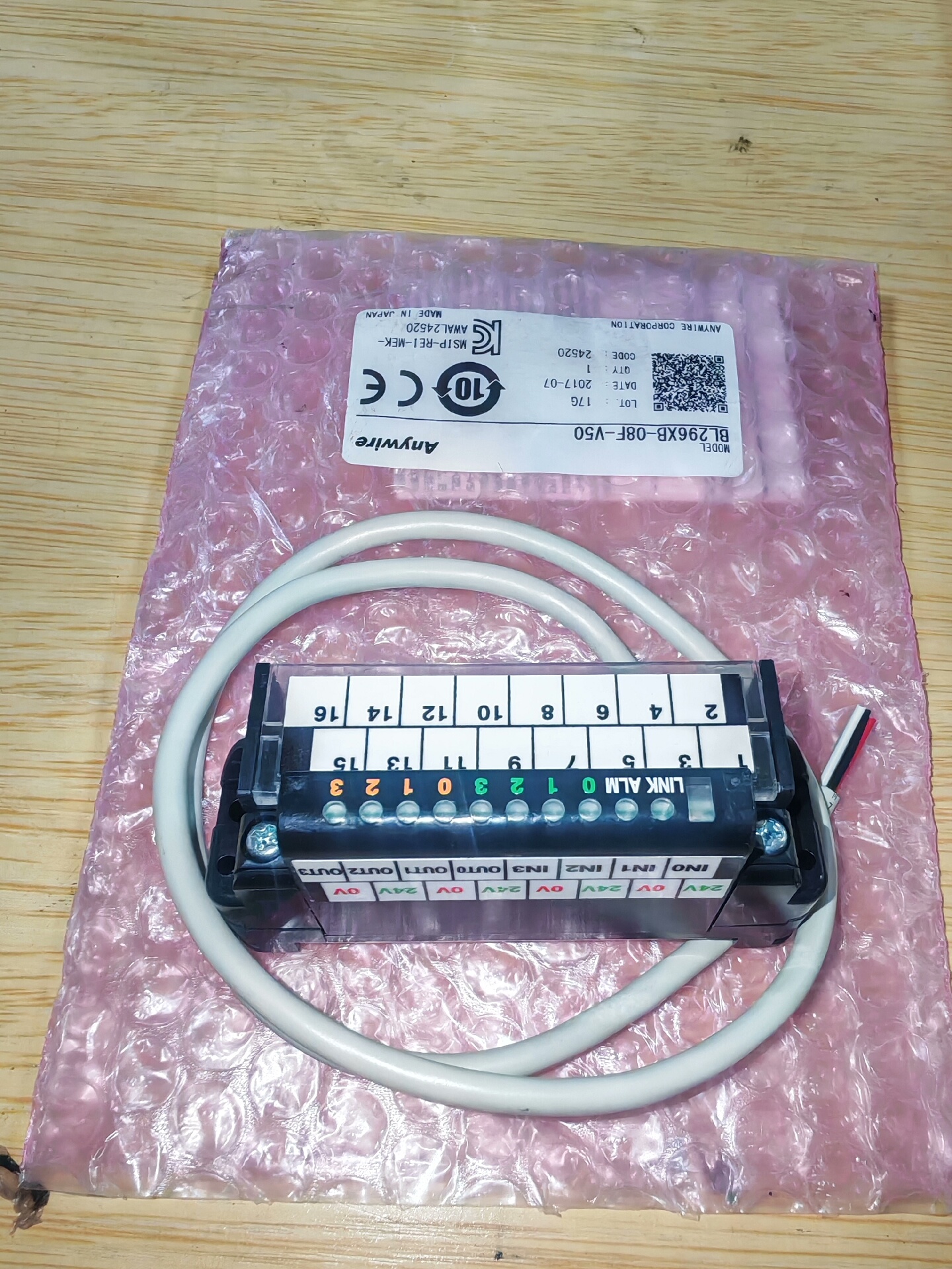 全新原封日本进口，日本Anywire