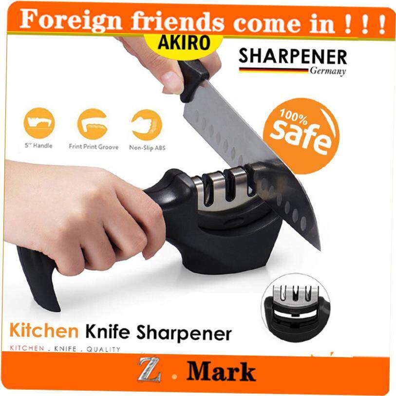 Knife Sharpener Professional Sharpening Stone Grinder - 实物图