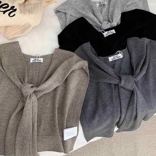 有坠感的好披肩~自留推荐黑色灰色深灰色薄款针织空调披肩外搭女