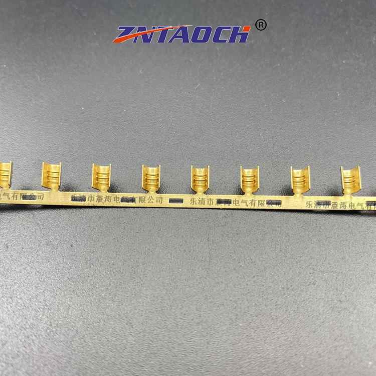 连带压线铜扣454铜扣454AUA横连连绕接线端子2000只型扣号C型小线