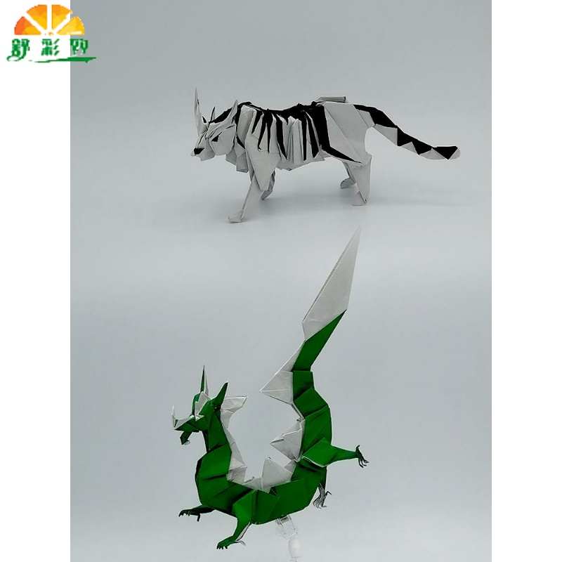 折纸专用纸双色大正方形薄牛皮SAOC纸有韧性复杂手工纸折纸专用纸