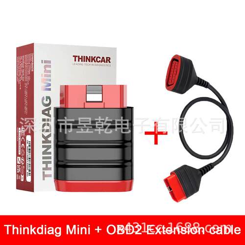 Thinkdiag Mini Car Diagnostic Tool with OBD2 Extension cable