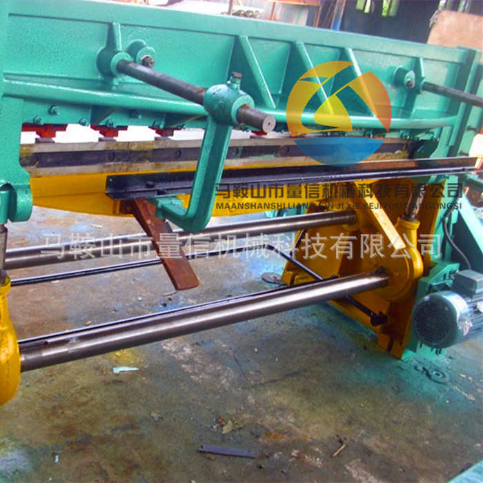 q11-3x1300/1500剪板机后档料标准简易装置一套 生产手轮调节靠山