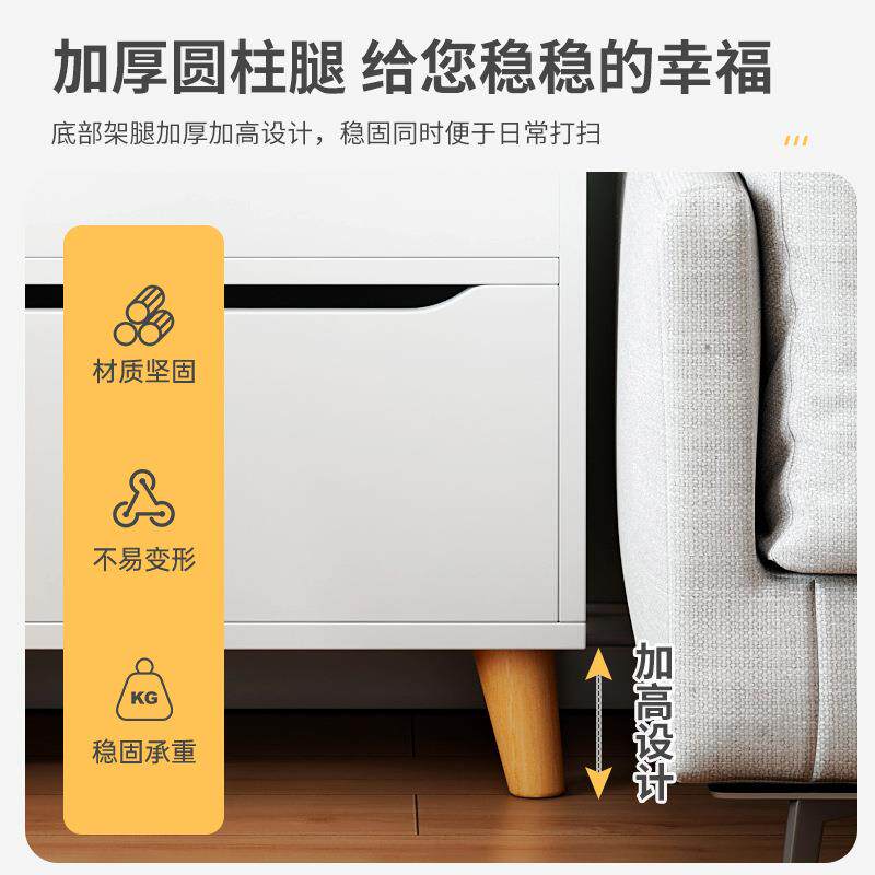 书架简易落家地书置物架立式用收纳BLG架储物柜子客厅靠墙多层房