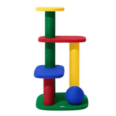 未卡chroma猫爬架猫窝猫树剑麻一体多层跳台四季通用磨爪猫抓板