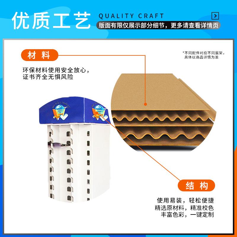 厂家眼镜纸货架墨镜纸展示架太阳镜纸陈列架水镜落地纸展示柜