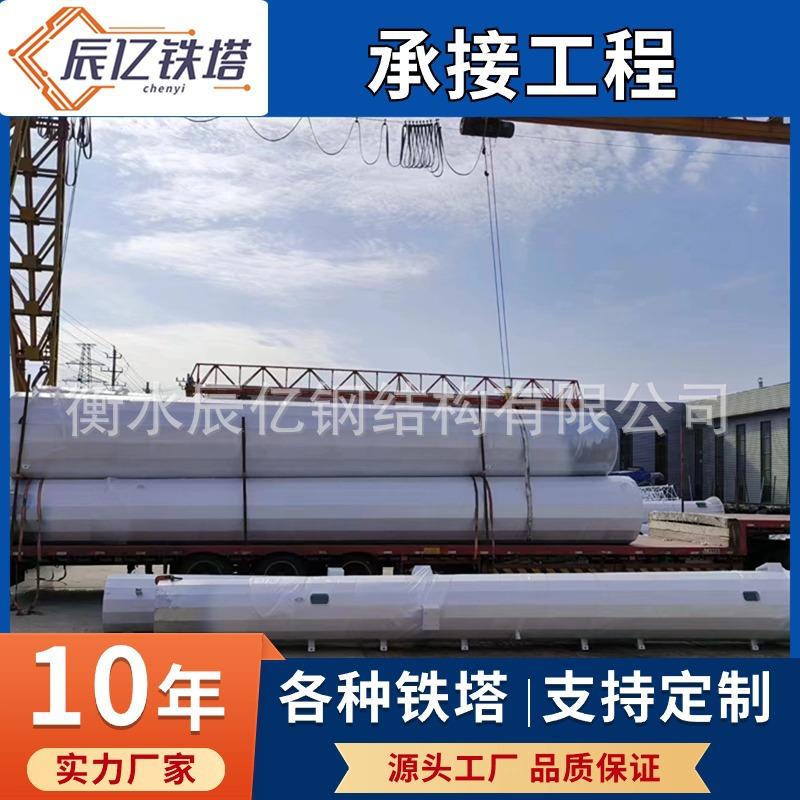 避雷针单管避雷塔拉线塔电力通讯塔圆钢避雷塔信号塔美化塔单管
