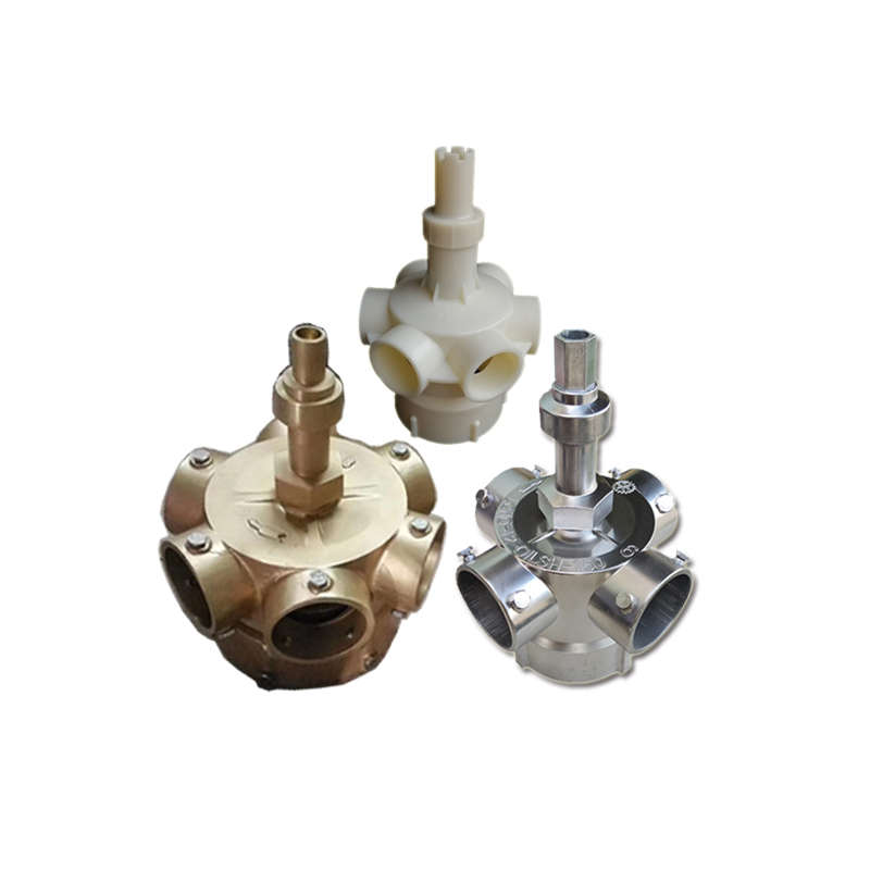 冷却塔布水器高温转头冷水塔铝合金喷淋旋转头耐腐蚀分水转头配件