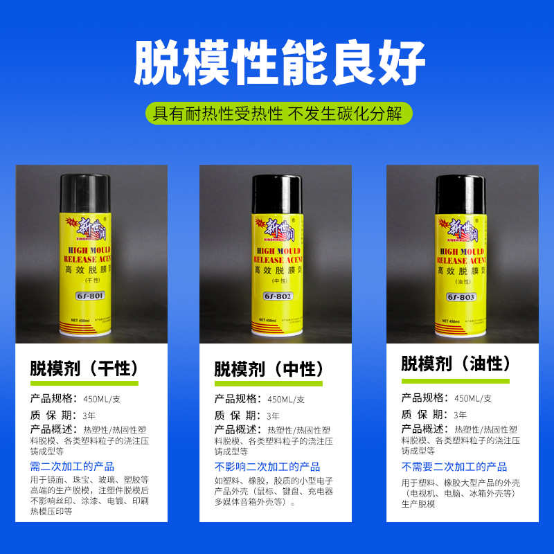 新世润脱模剂 油性中性干性五金注塑模具清洗养护 厂家直销