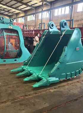 济宁天鸿 SK480 2.0方斗容岩石挖斗 批量制作各种规格型号