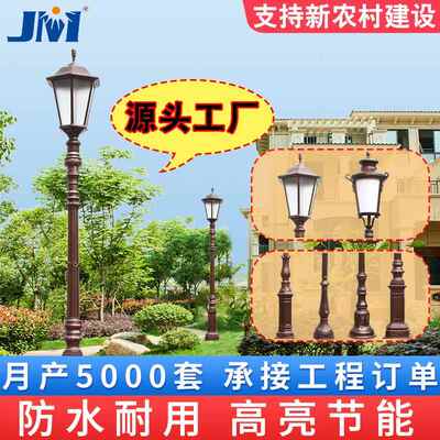 3米单头路灯户外明照花园庭院灯道路园林小LEJM-0172D景观区灯PI6