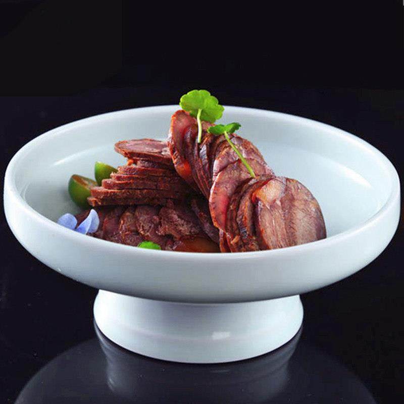 酒店用品青瓷冷菜高脚果盘碗个性意境菜创意餐具农家乐特色餐具盘,餐饮具,盘,淘宝优惠券,粉丝福利购,淘宝优惠卷