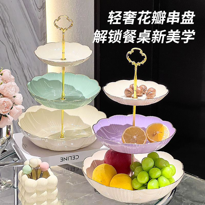 水果盘客厅茶几糖果蛋糕托盘果篮