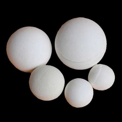 惰性氧化铝瓷球高铝研磨球化工填料/99%刚玉瓷球