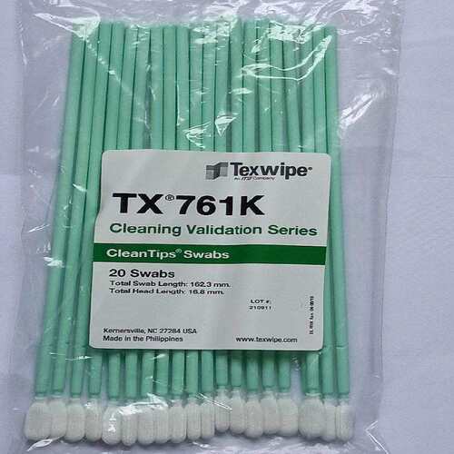 TOC用无尘擦拭棒耐溶剂清洁棉棒texwipeTX761KTOC专用棉签