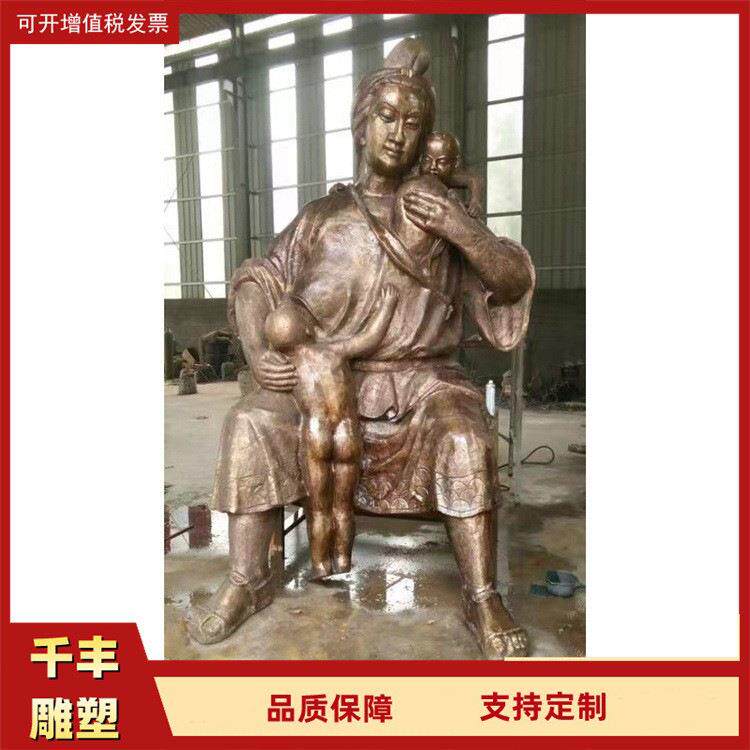 欧式人物雕塑 天使铜雕像制作 西方女人物铸铜雕塑