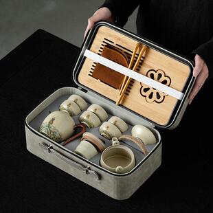 Chinese Kung Fu Tea Set glass Portable Teapot Set