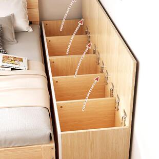 窗收纳JMH96616家用卧室被柜褥被子储物柜容大量翻盖可坐阳台 飘式