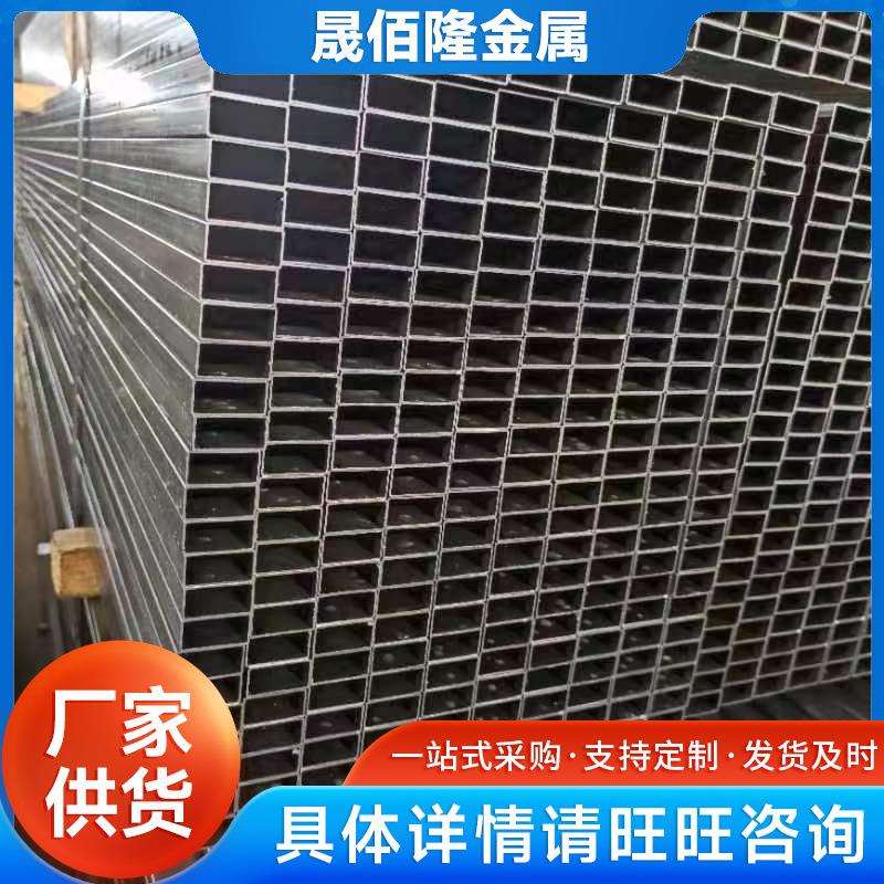 现货供应 黑退直缝焊接矩形管 栏杆扶手用焊管 规格齐 价格